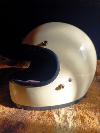 Casco Biltwell Gringo Blanco hueso Talla M