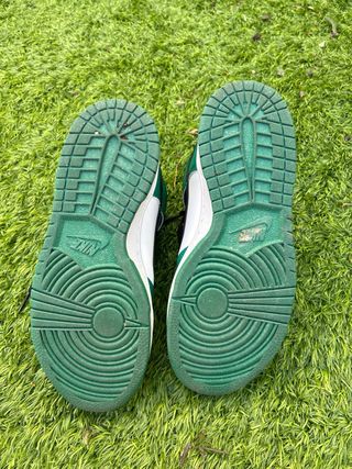 Nike Dunk High Niño Verde y Blanco