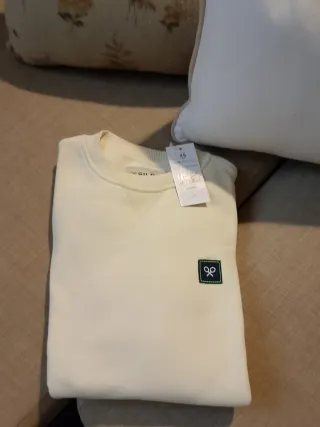 Sudadera Silbon Crema Talla XS