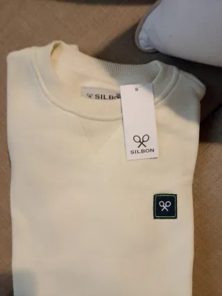 Sudadera Silbon Crema Talla XS