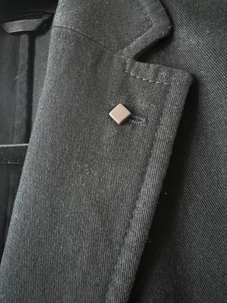 Americana Purificación García Negra Talla 46