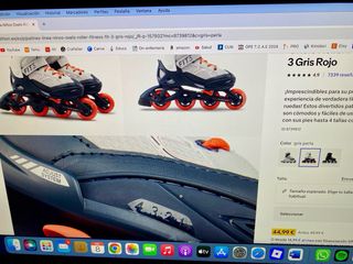 Patines en línea Oxelo T3 Talla 29-32 Nuevos