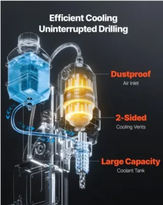 Taladro Magnético VEVOR 8840 1300W