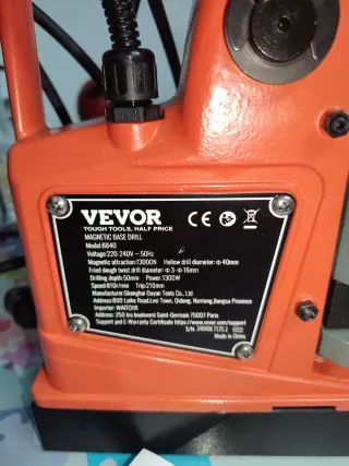 Taladro Magnético VEVOR 8840 1300W