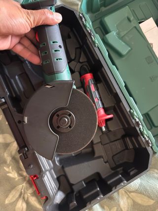 Radial Amoladora Parkside Batería