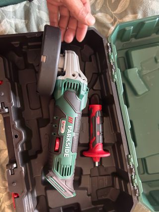 Radial Amoladora Parkside Batería