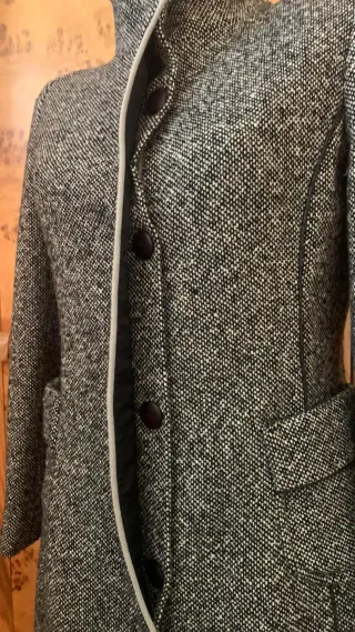 Cappotto L equipe vintage grigio