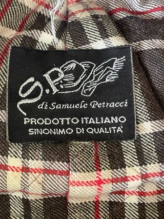 Cappello a coppola uomo patchwork