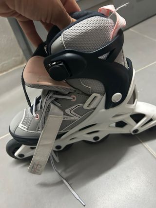 Patines en línea Oxelo + protecciones + bolso
