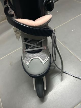 Patines en línea Oxelo + protecciones + bolso