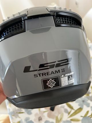Casco LS2 Talla M Gris Nuevo