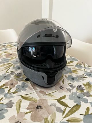 Casco LS2 Talla M Gris Nuevo