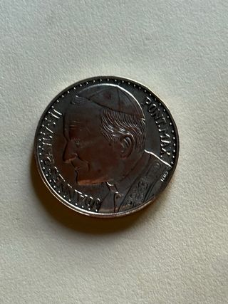 Moneda Papa Juan Pablo II España 1982