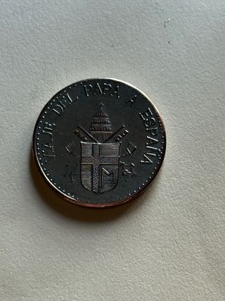 Moneda Papa Juan Pablo II España 1982
