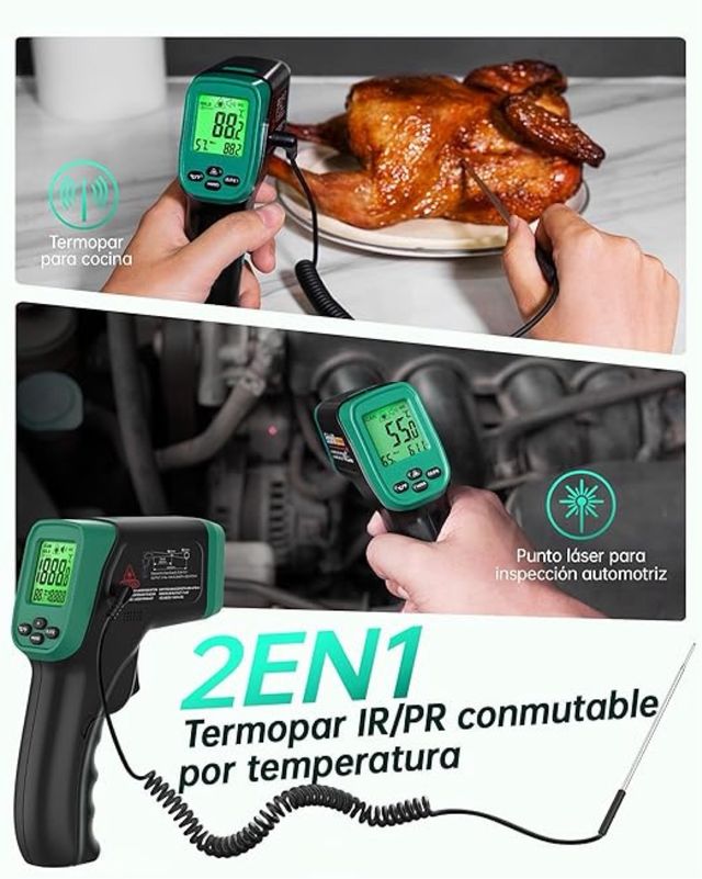 Termometro a infrarossi con sonda MAI USATO