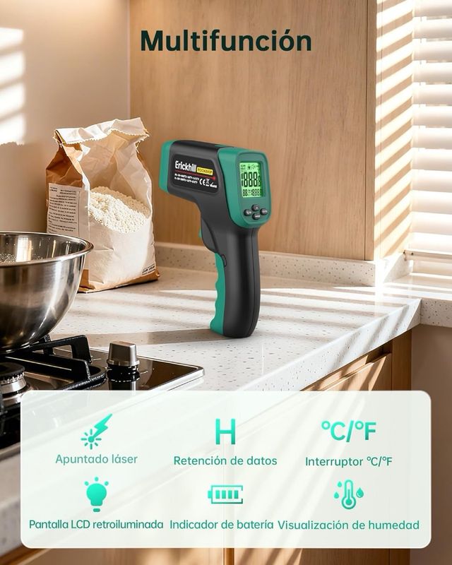 Termometro a infrarossi con sonda MAI USATO