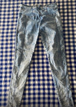 Pantalones elásticos vaqueros
