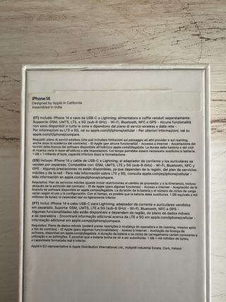 iPhone 14 128gb tutto originale