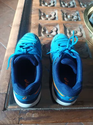 Zapatillas Asics Hombre Azul/Naranja