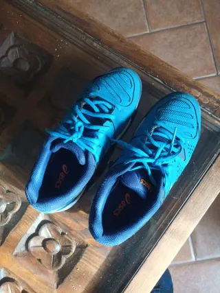 Zapatillas Asics Hombre Azul/Naranja