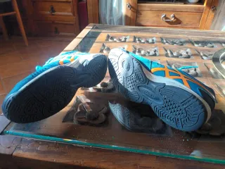 Zapatillas Asics Hombre Azul/Naranja