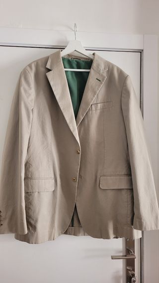 Americana Purificación García Talla 58 Beige