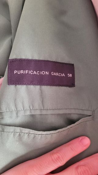 Americana Purificación García Talla 58 Beige