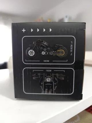 Maqueta Moto 586 Piezas