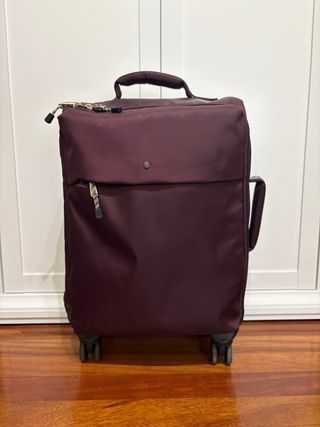 Maleta de mano pequeña Parfois burdeos