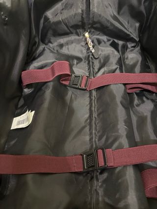 Maleta de mano pequeña Parfois burdeos