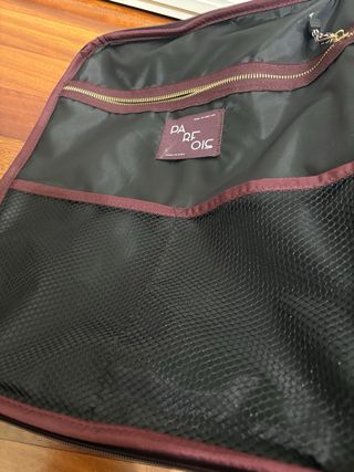 Maleta de mano pequeña Parfois burdeos