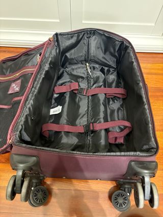 Maleta de mano pequeña Parfois burdeos