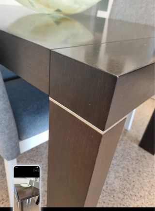 Mesa Teka Extensible Marrón