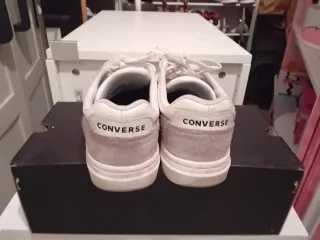 Zapatillas Converse Pro Blaze Blancas y Azules