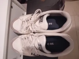 Zapatillas Converse Pro Blaze Blancas y Azules