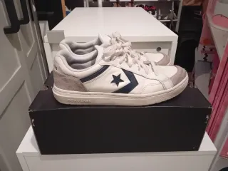 Zapatillas Converse Pro Blaze Blancas y Azules