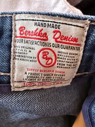 Pantalón corto vaquero azul