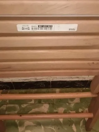 Silla plegable madera Ikea