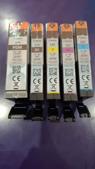 Tintas de canon TS 705a impresora originales