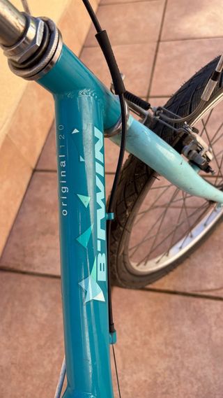 Bicicleta Decathlon 20 pulgadas Azul