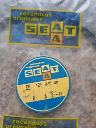 Discos Embrague Seat CB 125 U/B
