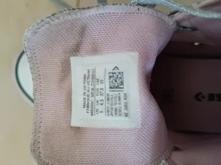 Converse Plataforma Estrellas Rosas Talla 37,5