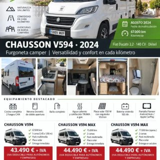 Fiat Ducato Chausson v594 2024
