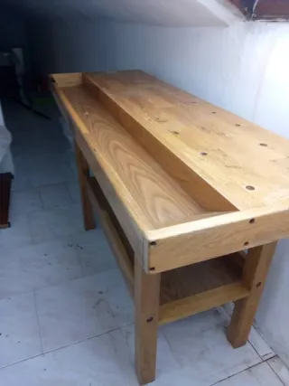 Mesa de carpintero profesional madera