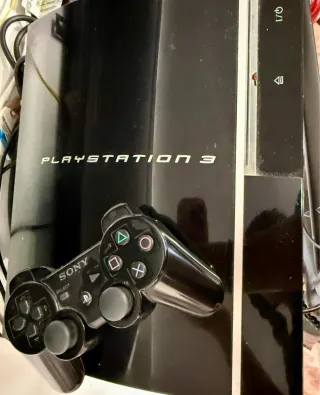 Playstation 3 (PS3) Nera + Controller + 6 Giochi