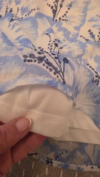 Camiseta Vero Moda azul y blanco