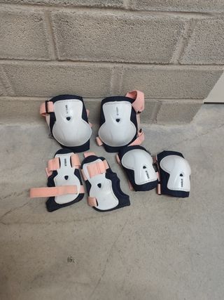 Patines Oxelo niña Talla 32-37 + Protecciones