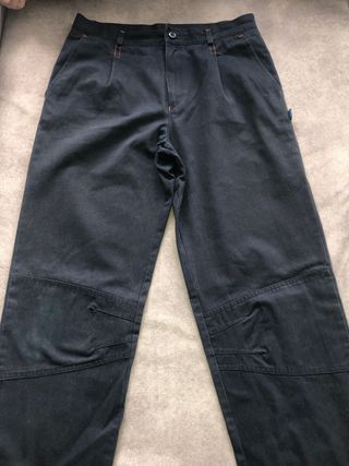 Pantalones Gredos Talla 38 azul marino.