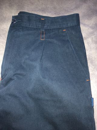 Pantalones Gredos Talla 38 azul marino.