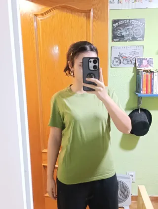 Camiseta básica manga corta S